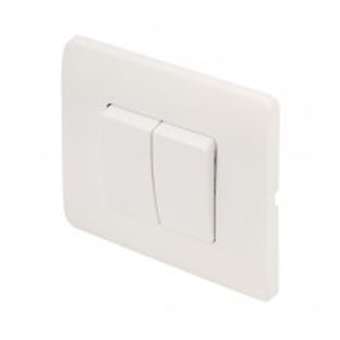 10 interrupteurs d'éclairage x2 - 250V/10A - bornier auto connexion - NF - 80x80|Erard-EAD902142