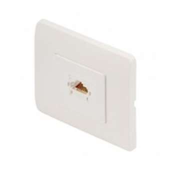 10 prises RJ45 F murale à monter - Cat. 5 - 80x80mm|Erard-EAD902148