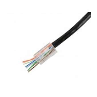 Kit 5 prises RJ45 Cat. 6 traversantes à monter|Erard-EAD722312