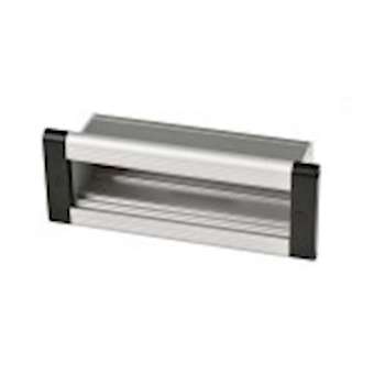 Boitier alu à encastrer - kit de mise à terre+vis founies - 4 modules 45x45|Erard-EAD902876