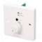 Plaque audio murale - amplifiée - Bluetooth - 84.5 x 84.5x 50 mm - 50m|Erard-EAD902133