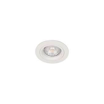 Spot BE BETTER - 1/4 de tour GU5.3 rond fixe, blanc IP44|Europole-POL254400