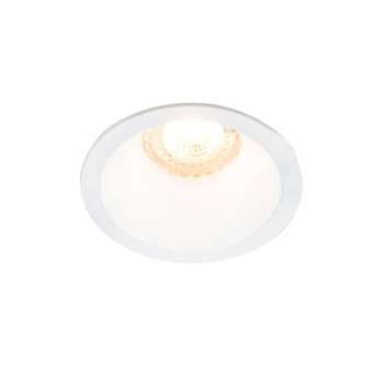 DECO LED GU10 rond fixe blanc 3000K 6W 500lm 48DEG IP20|Europole-POL60810