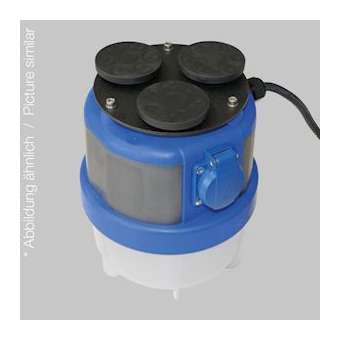 SPARTACUS, 24VAC, IP44, classe III, 5m de cable, PC + fiche CEE, avaec|Sonlux-OUX77-51150-0006.K