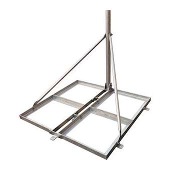 Roof palet 4 cadres sans blocs de béton|Evicom-EVCFRP4000