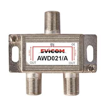 Répartiteur 5 - 2.300 MHz 2 sorties spécial commutation|Evicom-EVCAWD021A