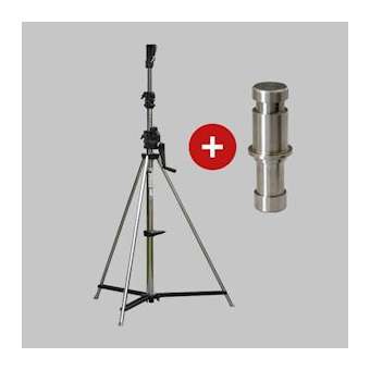 Kit: trépied à manivelle Premium, avec adaptateur (raccord du trépied|Sonlux-OUX95-0060-0014.D