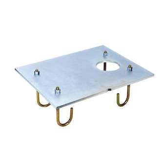 plaque de fondation a sceller 640 - 620 sr - 620 640 inox|Faac france-FAA490059