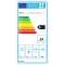 Hotte ilôt Plane NRS, 120cm, inox, 800m3/h, 4 vitesses, Évacuation ou recyclage