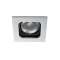 SQUARE 50 - Encastré GU10, carré, orient., alu, a/lpe LED 6W 3000K 470lm incl.