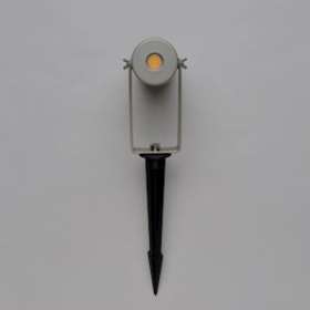 Spot extérieur Lichen sur piquet 2W 500mA 3000K 30DEG alu|Fd eclairage-FDGLC023CA00P