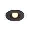 NEW TRIA 40, rond, LED, noir 3000K 30DEG alim & clips ressorts inclus