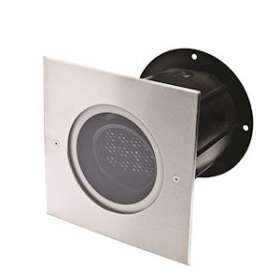 DEEP LIGHT 250 orientable - 230 carré inox brossé 3000K 1389lm 12x1,5W 30DEG|Europole-POL52031