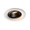 NUMINOS MOVE M, encastré plafond orientable, 40DEG, blanc/noir, LED 17,55W 3000K