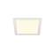 SENSER 24, encastré de plafond intérieur, carré, blanc mat, LED, 13W, 3000K