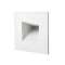 CAPELLA ISOSAFE encastré mural asymétrique blanc LED 2W 2700K classe II IP20