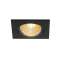 NEW TRIA 68, encastré de plafond intérieur, simple, carré, noir mat, LED, 11W, 2
