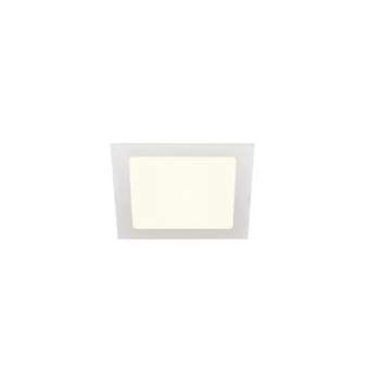 SENSER 18, encastré de plafond intérieur, carré, blanc, LED, 9,7W, 4000K|SLV-DC51004698