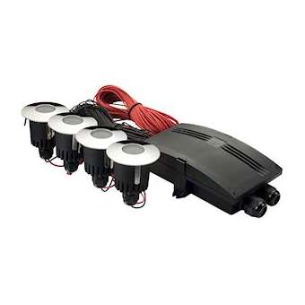 LUNA kit 4 spots de balisage LED 1W 3000K dimmable 1-10V Classe III IP67|Sg lighting-NOL692102