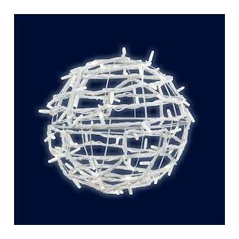 SATURN - Sphère ø40cm - 100LED Blanc pétillant - 230V|Festilight-FEH98604-AWP0-Z