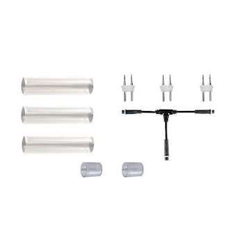 Pack de Raccordement en T souple noir|Festilight-FEH90224-B