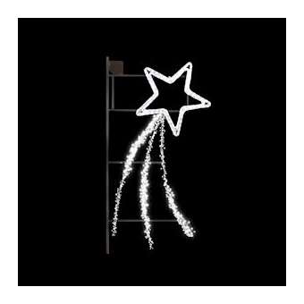 ETOILE FILANTE - Motif H1.5mxL0.8m - LED blanc - 230V|Festilight-FEH43186LED-0