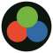 GOBO-motif personnalisé-Ø54mm - 3 couleurs - pour GP40/80