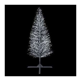 SPRAY- Sapin spray argent H3m- 1520LED Blanc pétillant|Festilight-FEH40560-AP0