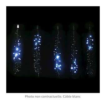 BOA CURTAIN- Rideau 5desc 2x1m 250LED Blanc effet comète 230V|Festilight-FEH39400-W0-Z
