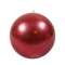 BOULE INCASSABLE Ø15cm - rouge paillettes