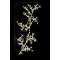 ORIGINE - Motif H1,6mxL0,8m - LED blanc chaud pétillant - 230V
