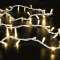 ORIGINAL- Guirlande 10m - 100LED Blanc Chaud fixe - câble blanc -230V