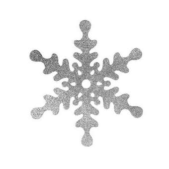 FLOCON - Flocon Ø20cm argent pailleté|Festilight-FEH93361