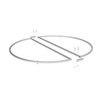 LUSTRE CIRCULAIRE - Ø130 cm 2 demi-cercles- avec visseries|Festilight-FEH93710-130