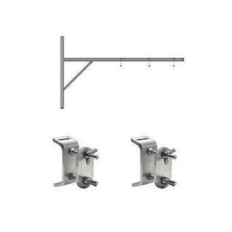 Lot potence Alu + 2 attaches, charge max 15kgs|Festilight-FEH90735