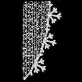 ARCTIC - Motif H2mxL1m - LED blanc pétillant - 230V|Festilight-FEH43233LED-0P0
