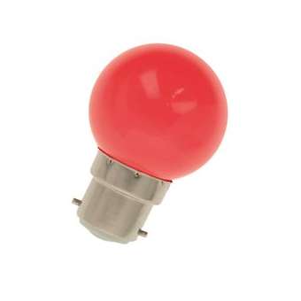 Ecopack Led Party G45 B22D 1W Rouge Vrac 25Pcs|Bailey-BIY80100029723