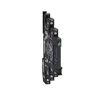 Zelio Relay RSL - relais PCB embrochable monté sur embase - 1OF - 6A - 12V1CDC|Schneider Electric-SCHRSL1PVJU