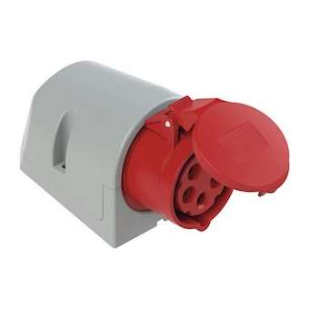 Prise saillie 16A 3P+N+T 380/415 V IP44 EASY|Bizline-BIZ701115