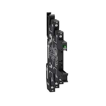 Harmony Relay RSL - embase - DEL + protect - 12/24VACDC - racc connecteur à vis|Schneider Electric-SCHRSLZVA1