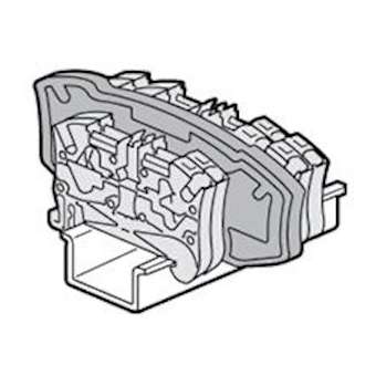 Cloison de séparation pour blocs de jonction à ressort Viking3 avec 2 étages|Legrand-LEG037596