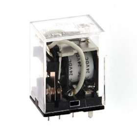 Relais de puissance, 24vcc, 2rt, 10a, montage sur socle|Omron electronics-OMRLY224VDC