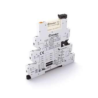 Interface mécanique masterTIMER 1RT 6A 24V AC/DC, à cages|Finder-FID398100240060