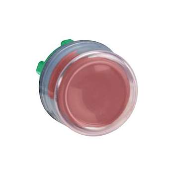 Harmony tête de bouton poussoir + capuchon IP69K - D22 - rouge|Schneider Electric-SCHZB5AP4