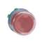 Harmony tête de bouton poussoir + capuchon IP69K - D22 - rouge|Schneider Electric-SCHZB5AP4