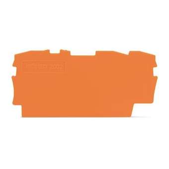 TOPJOB'S Plaque d'extrémité et intermédiaire 3C / Orange|Wago contact-WAG2002-1392