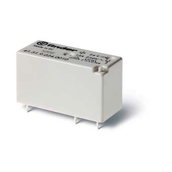 Relais circuit imprimé bas profil 1RT 12A 24V DC, AgNi|Finder-FID413190240010