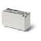 Relais circuit imprimé bas profil 1RT 12A 24V DC, AgNi