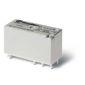 Relais circuit imprimé bas profil 1RT 16A 24V DC, AgNi|Finder-FID416190240010