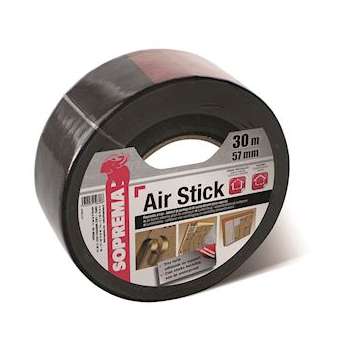 Ruban adhésif d étanchéité à l air AIR STICK - 30M X 57MM|Soprema-EFSAIRSTICK